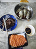 深悦胜 挪威冰鲜三文鱼刺身（大西洋鲑）中段纯肉  即食 生鱼片鲑鱼切片 【中段切片】 400g 实拍图