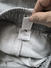 安踏（ANTA）束脚裤丨运动长裤女秋冬季宽松加绒亲肤针织裤舒适休闲裤收口卫裤 【棉感亲肤-收口裤脚】灰花灰 L 女170 实拍图