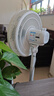 美的（Midea）【品质推荐】七叶轻音柔风电风扇/家用省电落地扇/台式电扇/广角摇头节能宿舍小型风扇 SAE35CA 实拍图