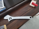 绿林（GREENER）活动扳手10寸家用套装工具万能活口扳手大开口多功能卫浴活络扳手 实拍图