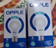 欧普（OPPLE）4只装LED灯泡球泡E27大螺口家用商用照明节能Ra90高显超亮6瓦白光 实拍图