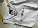 布先生春夏季男士短袖T恤简约男装纯棉圆领白色衣服AT10861 白色 M (170) 实拍图