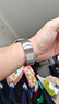 DAWG适用华为watch4pro手表火星钛金属表带watch5/gt4/gt3/gt2/gt5pro/new保时捷/非凡大师夏男AX26A 工字表带丨火星钛【快拆款-银色】22mm 实拍图