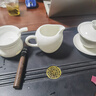 初伍羊脂玉瓷功夫茶具套装家用办公轻奢高档全套茶壶白玉茶杯可定制 实拍图