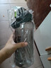 运动水杯子大容量装水壶塑料冷水凉水壶水瓶凉水杯壶健身便携防烫 黑色【活动专享】2.0L 大容量畅饮 实拍图