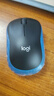 罗技（Logitech）M185鼠标 无线鼠标 办公鼠标 对称鼠标 黑色蓝边 带无线2.4G接收器 实拍图