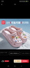名创优品（MINISO）洞洞鞋女款2025新款eva防滑防臭沙滩鞋增高凉拖鞋女夏季外穿 石英粉+可爱怪兽 40-41 实拍图