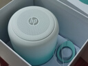惠普（HP）S07 Plus蓝牙音箱 台式机笔记本电脑手机低音炮 户外迷你桌面无线音响 天青色 实拍图