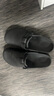 远港外穿勃肯凉拖鞋夏防滑情侣包头洞洞鞋 黑色 39-40【标准码】 实拍图