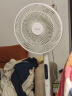 美的（Midea）【幸运草安睡风扇1S】家用轻音立式声控电风扇柔风遥控落地扇台式桌面小型大风量一级能效抗菌电扇 实拍图