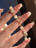 芯奢玫瑰花脚链女士新中式复古小众性感脚踝链女生甜美轻奢生日礼物 玫瑰花脚链 实拍图