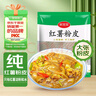 鲜窝窝 传统手工红薯粉皮500g 纯红薯粉 大粉皮苕皮火锅食材 凉拌菜炖菜 实拍图