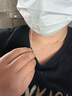 缔晶999足银项链女士银配链单链子无吊坠锁骨链裸链素链学生颈链细链条高级感轻奢 实拍图