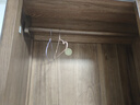 沃木 实木衣柜 推拉门现代简约家用大衣柜衣橱 橡木卧室衣柜储物柜 衣柜（2.0米）【FS-306-03】 实拍图