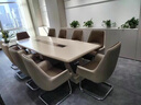 高档烤漆会议桌长桌大中型办公室简约现代会议桌培训洽谈桌椅组合 2.2米（烤漆会议桌）【包送安】 实拍图