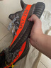 阿迪达斯三叶草Yeezy夏季椰子350V2男女中性灰橙时尚休闲鞋 HQ7045 41码 实拍图