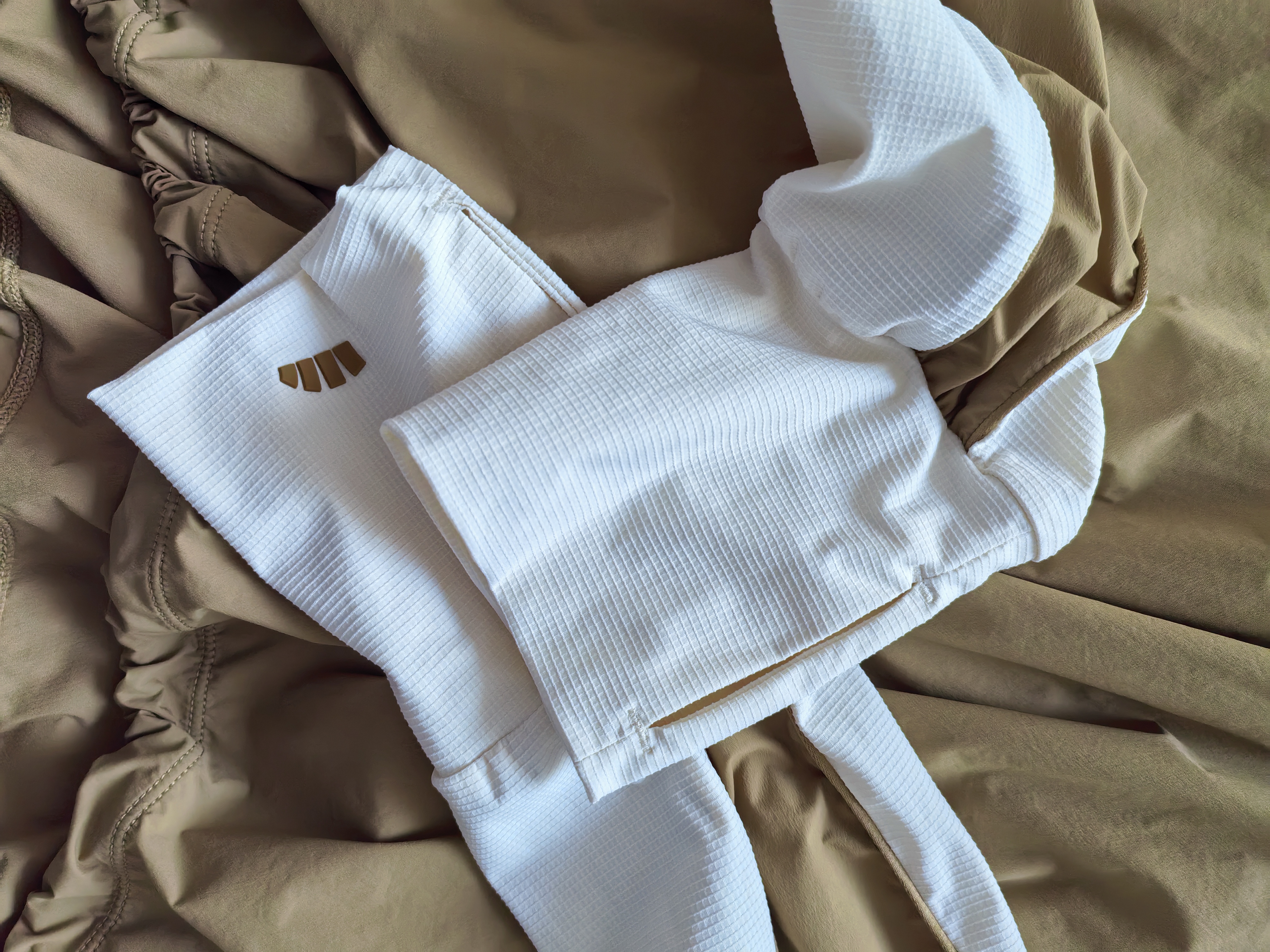 蕉下（beneunder）防晒衣女涉水服防泼水户外运动水上短WR391山岭棕-栀花黄L 实拍图