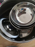 美厨（MAXCOOK）全304不锈钢碗 带盖汤碗双层隔热304不锈钢餐具12cm MCWA1693 实拍图