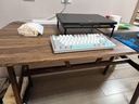 全品屋餐桌椅组合家用饭桌子小户型简约公寓快餐出租商用长方形电脑桌 胡桃木色 120cm 【宽60CM】单桌子 实拍图