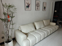 全友家居 猫抓布艺沙发客厅现代简约小户型家用直排式一字钢琴键沙发 实拍图