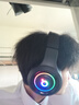 前行者（EWEADN）X12头戴式耳机无线蓝牙降噪电竞游戏耳麦7.1听声辩位笔记本台式电脑平板手机通用麦克风二合一 科技黑发光版-超低延迟HiFi音质 蓝牙5.3+3.5mm耳机线+可拆麦克风 实拍图