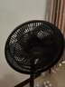 美的（Midea）【超级单品】七叶轻音立式电风扇家用柔风落地扇台式桌面小型风扇大风量节能摇头宿舍电扇 SAF30AB 实拍图