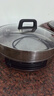 利仁（Liven）电饼铛家庭用电煎锅304不锈钢0涂层电饼档36cm加大55mm加深三明治早餐机DJG-J3633 实拍图