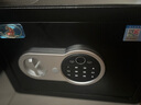 虎牌保险柜家用办公小型指纹开启保险箱全钢防盗保管柜内置把手不突兀固定安装 博瑞J系列 25cm 钢琴黑 实拍图