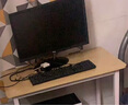 舒客艺家 电脑桌台式小户型小桌子家用学习桌写字办公书桌电竞长条桌子 木纹白架单桌80*50*74 加固电脑桌 实拍图