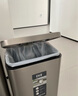 EKO垃圾桶脚踏12L雅钢家用卫生间厨房不锈钢大号EK9361张若昀同款 实拍图