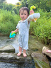 马丁兄弟宝宝洗澡玩具雨伞花洒浴室戏水玩具花洒桶喷水转转乐 实拍图