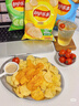乐事（Lay's）薯片（黄瓜味+原味+红烩味+鱿鱼味+鸡翅味）400g 混合10包 实拍图