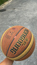 鸿动篮球7号翻毛软皮真皮手感室内外水泥地耐磨中小学生成人比赛蓝球 厚实翻毛901A双色 标准7号/含配件大礼包 实拍图