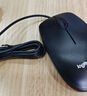 罗技（Logitech）M91P有线鼠标（M90造型）家用办公鼠标 电脑笔记本鼠标 左右手通用对称鼠标  黑色 实拍图