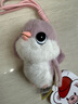 威尔通（WELTSTON）毛绒玩具小鸟钥匙扣公仔玩偶挂坠布娃娃生日礼物 小山雀书包挂件 实拍图