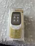 诺基亚（NOKIA）3210 4G 移动联通电信广电全网通 2.4英寸双卡双待 直板按键学生功能机备用手机 金色 实拍图