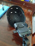 电动车手机支架电瓶摩托车小头盔外卖骑手防震遮阳挡雨创意单自行车导航支架 黑色头盔【车把手款】 实拍图
