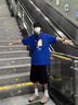 杉努 短裤男士夏季薄款宽松潮流百搭休闲五分裤学生直筒运动男裤5分中裤大码沙滩大裤衩裤港风裤子男生 黑色 XL 实拍图