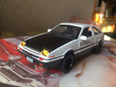 1/18丰田AE86模型车玩具车头文字秋名山车神D藤原拓海GTR合金车模 1/18特大号AE86【黑盖版】 晒单实拍图