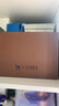 骆驼（CAMEL）老爹鞋女潮酷网布皮面拼接双系带厚底休闲鞋 L24S283079 米白 35 实拍图
