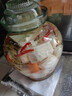 GIANXI玻璃泡菜坛子加厚密封圆口腌菜缸腌蛋罐玻璃泡酒瓶泡菜坛 15斤装 实拍图