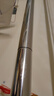 威尔基伸缩杆加长3米免打孔伸缩晾衣杆阳台可晒衣撑杆衣架杆窗帘挂衣杆 不锈钢33管径【适用2.6-3.6米】 实拍图