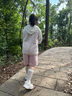 左西女童运动套装夏季儿童吸湿速干夏装2025新款短袖两件套 粉色 140 实拍图