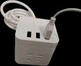 公牛（BULL）30WPD苹果快充魔方插座/插线板/插排/接线板 Type-c+USB+3插孔 全长1.5米白色GNV-UU2303B总控开关 实拍图