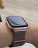 Apple/苹果 Watch Series 10 智能手表GPS款46毫米玫瑰金色铝金属表壳淡桃粉色运动型表带S/M MX293CH/B 实拍图