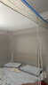 京东京造安心蓝T型门蚊帐 A类母婴儿防摔蚊帐卧室家用围栏蚊帐架1.8x2米床 实拍图
