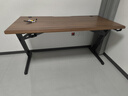 木藝生原创电脑桌台式家用办公书桌卧室电竞桌椅套装碳纤维竞技游戏桌子 高端玩家M9系黑胡桃25mm手工斜面 长140宽70高75cm 实拍图