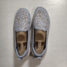 斯凯奇（Skechers）单鞋女鞋夏季蕾丝网面透气凉鞋软底健步鞋平底百搭休闲鞋896020 实拍图