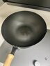 京东京造 炒锅 铁锅炒菜电磁炉燃气灶平底【健康无涂层】进口极铁32cm 实拍图