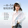 aqpa【UPF50+】儿童防晒衣防晒服儿童外套冰丝凉感透气速干 炫彩粉 100 实拍图